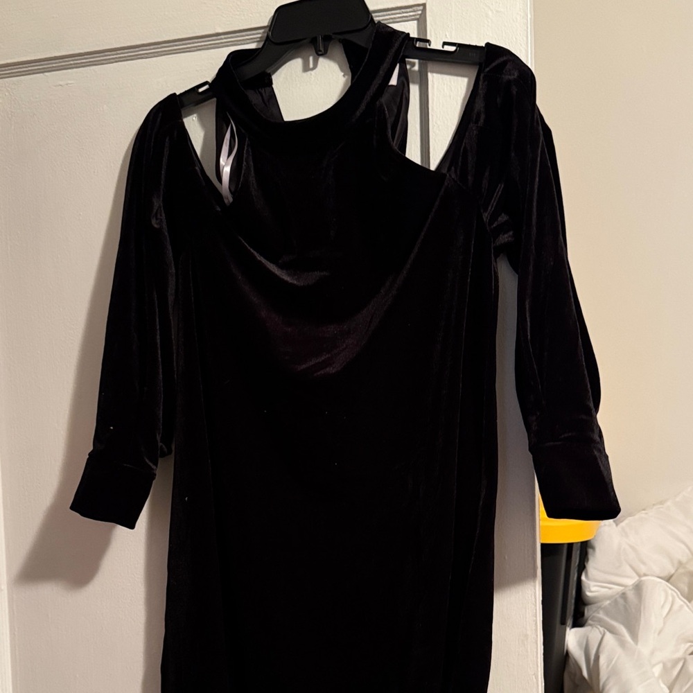 Laundry by Design Black Long Sleeve Dress